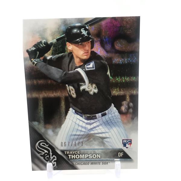 2016 TOPPS SERIES ONE NO.62 TRAYCE THOMPSON ROOKIE CARD
