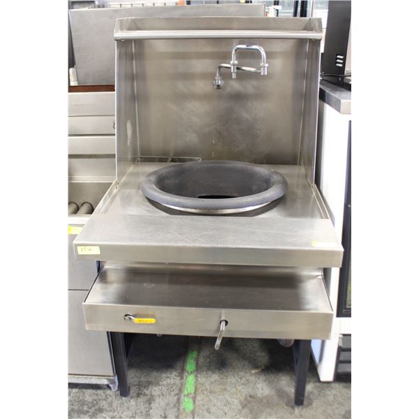 CUISINE CUSTOM KITCHEN SINGLE BURNER WOK