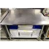 BAILIFF SEIZED: 48" X 30" X 34" S/S WORKTABLE W/