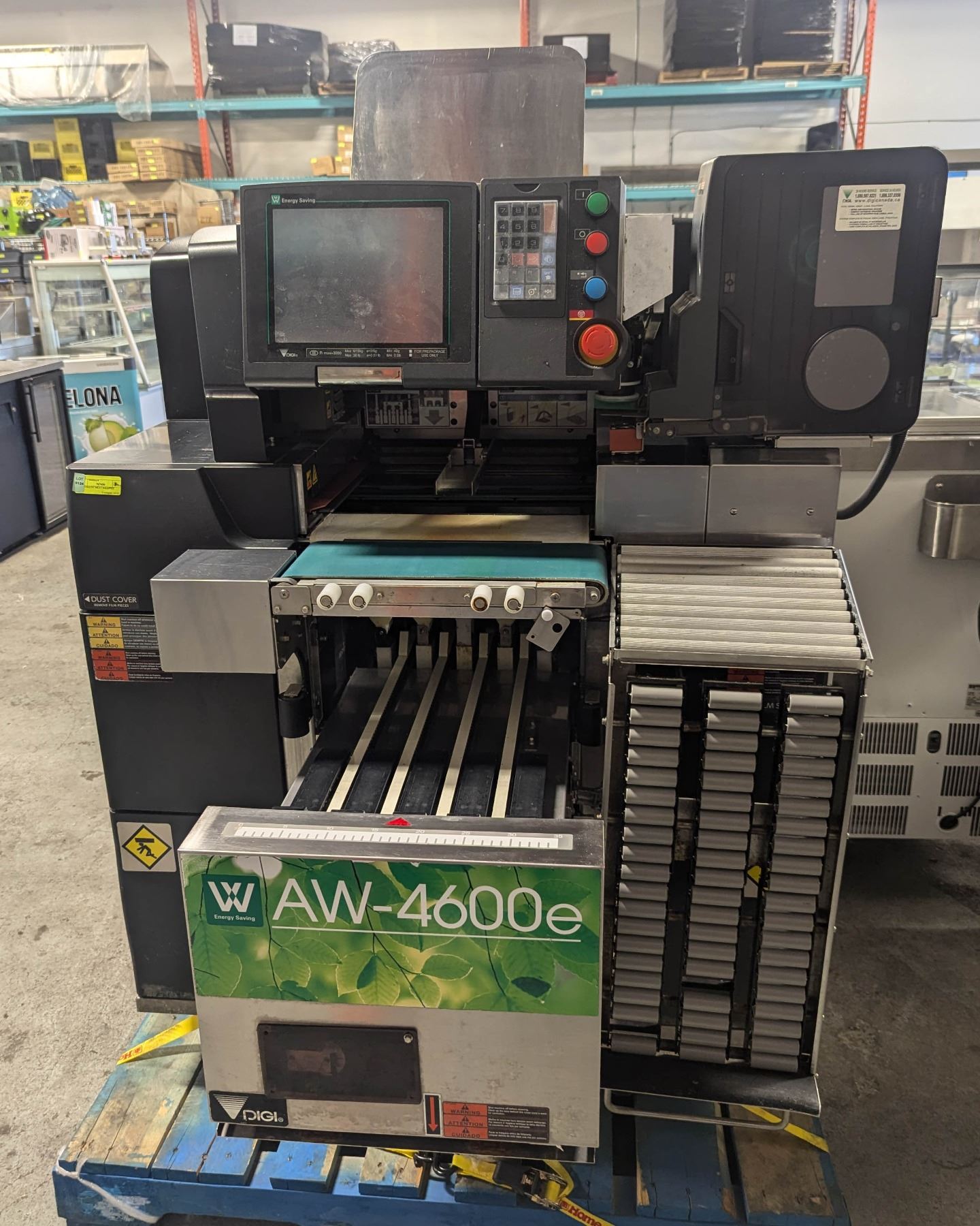 DIGI ENERGY SAVING AUTOMATIC MEAT WRAPPING MACHINE