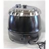 NEW 10L SOUP KETTLE W/ HINGED S/S LID - BLACK