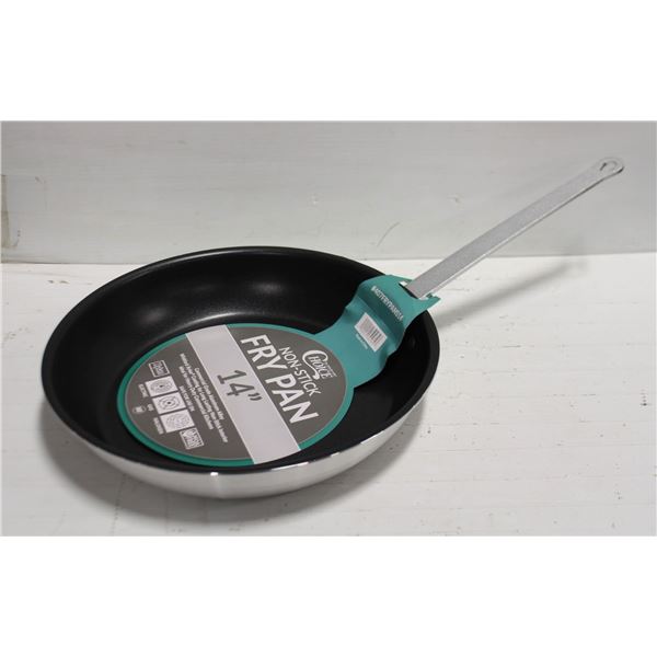 NEW 14" NON-STICK ALUMINUM FRYING PAN