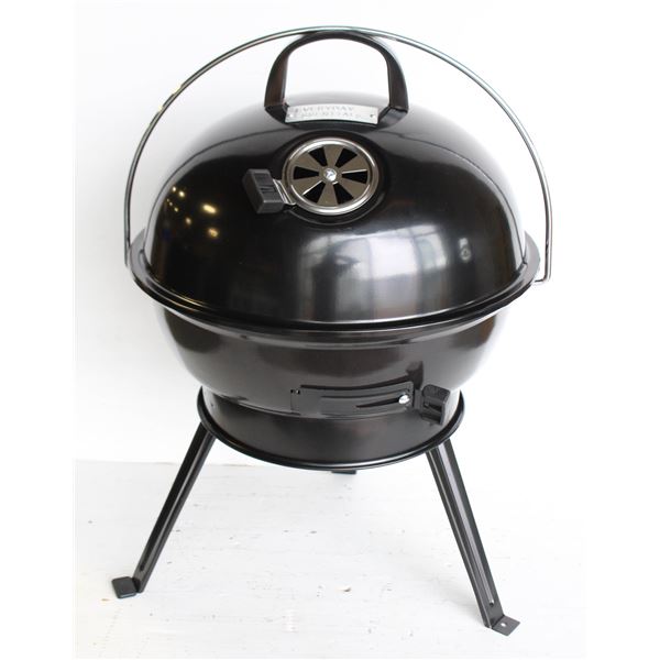 NEW CHARCOAL PORTABLE KETTLE GRILL-7 BURGER COUNT