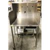 ST. STEEL ENCLOSED ROLLING PREP STATION/ TABLE