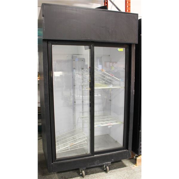 BAILIFF SEIZED: BLACK QBD SLIDING DOOR BEVERAGE