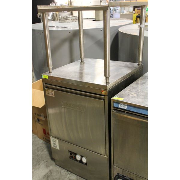 HOBART UNDERCOUNTER DISHWASHER W/ STAND
