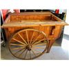 Image 1 : WAGON WHEEL DISPLAY CART W/ SIDEWALLS &