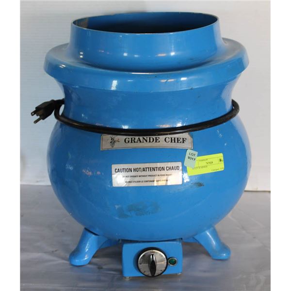 BLUE GRANDE CHEF MOD# 1250 SOUP WARMER