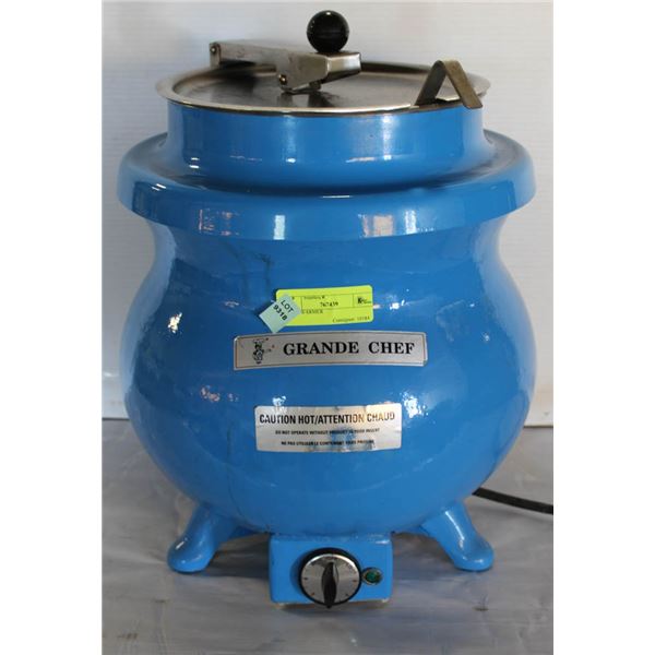 BLUE GRANDE CHEF MOD# 1250 SOUP WARMER