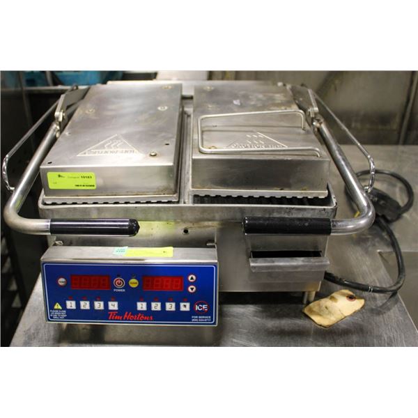 STAR T.H. DOUBLE COMMERCIAL PANINI PRESS