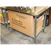 BAILIFF SEIZED: 48" X 30" X 34" S/S WORKTABLE W/
