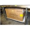 BAILIFF SEIZED: 48" X 30" X 34" S/S WORKTABLE W/