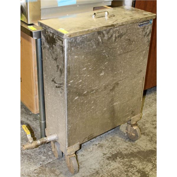 STAINLESS STEEL 32 GALLON SOAK TANK