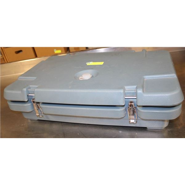 CAMBRO BLUE INSULATED FOOD CARRIER -FLAT