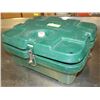 CAMBRO GREEN  INSULATED FOOD CARRIER -FLAT