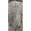 BAILIFF SEIZED: 20 TIER ALUMINUM BUN RACK