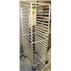 BAILIFF SEIZED: 20 TIER ALUMINUM BUN RACK