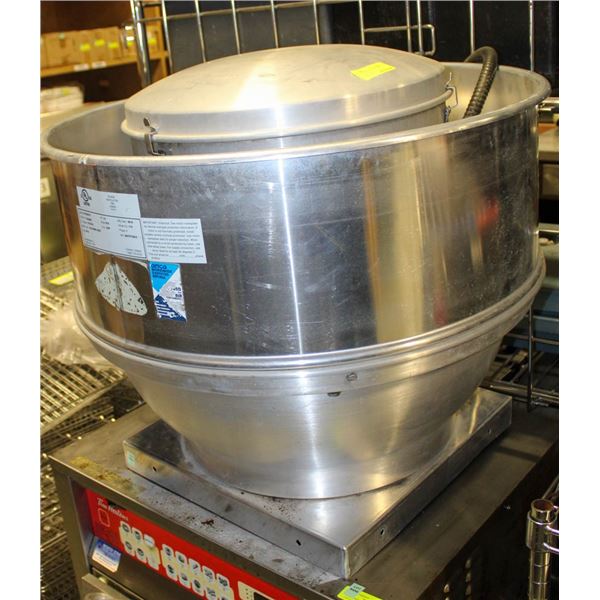 CANOPY EXHAUST UPBLAST CENTRIFUGAL FAN