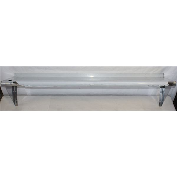 WALL MOUNT SHELF 14"X60" S/S