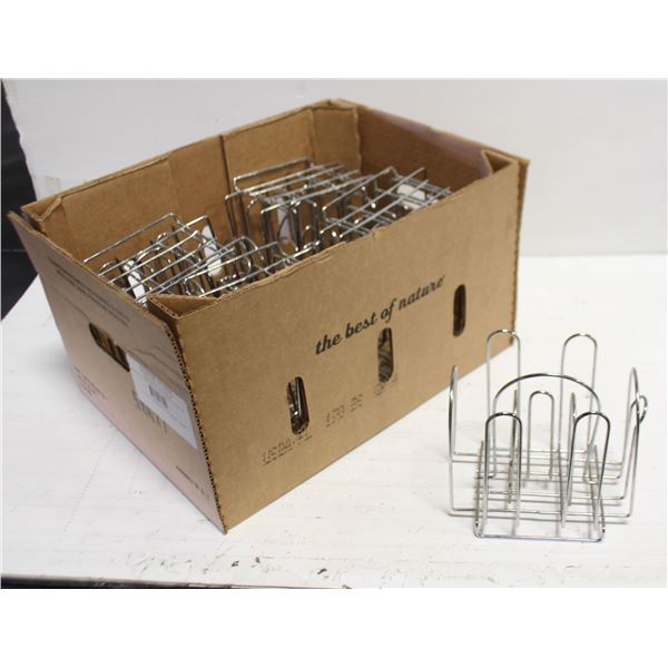 6 TABLE TOP NAPKIN DISPENSERS, JAM CADDIES, & 2