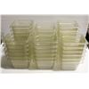Image 1 : LOT OF 38- PLASTIC INSERTS 7" X 6.5"