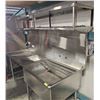 Image 1 : STAINLESS STEEL MEAT SINK 96"W 40" 79"H