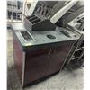 Image 1 : COMMERCIAL CONDIMENT / CUP STATION W/ TRASH CHUTE