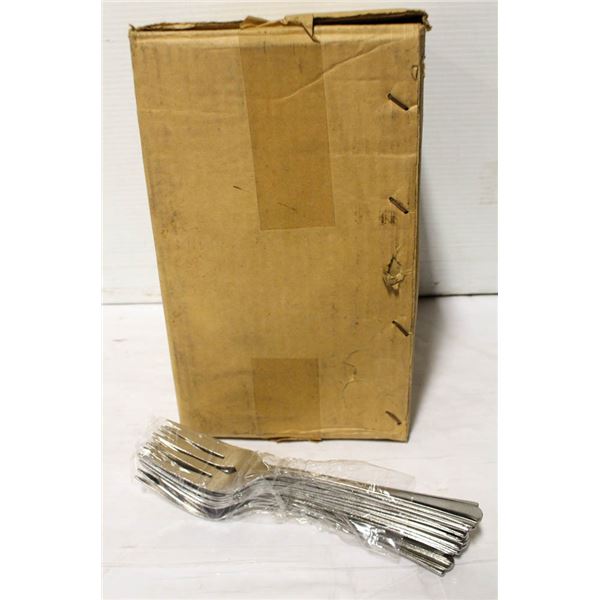 1 CASE OF 240PC  BROOKE COLD MEAT FORKS
