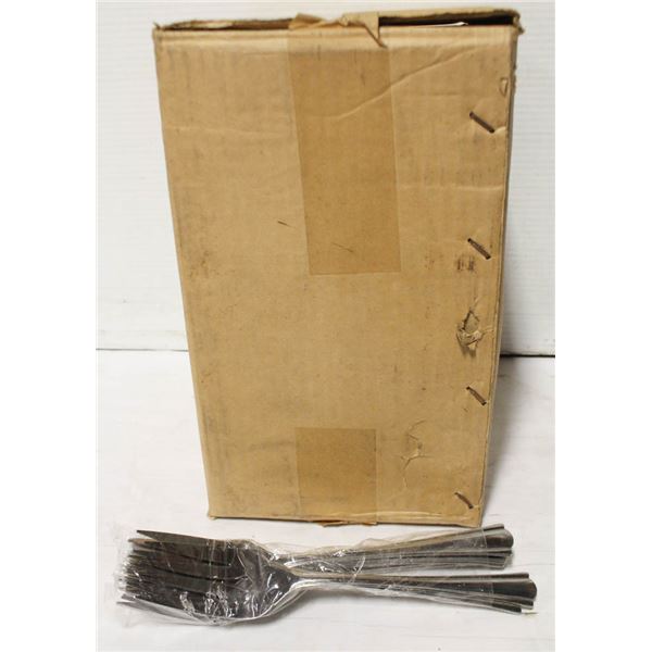 1 CASE OF 240PC  BROOKE COLD MEAT FORKS