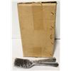 Image 1 : 1 CASE OF 240PC  BROOKE COLD MEAT FORKS