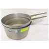 Image 1 : LOT OF 2- 5.5QT SAUCE PANS