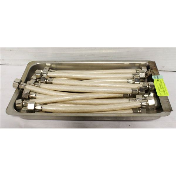 18 NEW FLEXIBLE WATERLINE HOOK UP HOSES W/