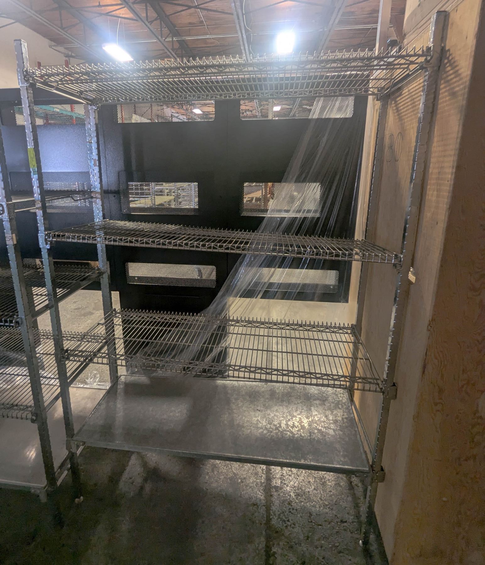 Metal Stainary Racking CARI ALL 4 TIER STATIONARY METAL RACK 72