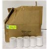 Image 1 : LOT OF 49 ROLLS THERMAL REGISTER TAPE 2 1/4" X 75'