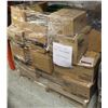 LARGE PALLET OF ASST'D BRANDED GLASSWARE/ BAR-