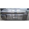 STAINLESS STEEL SANDWICH PREP TABLE **AS IS