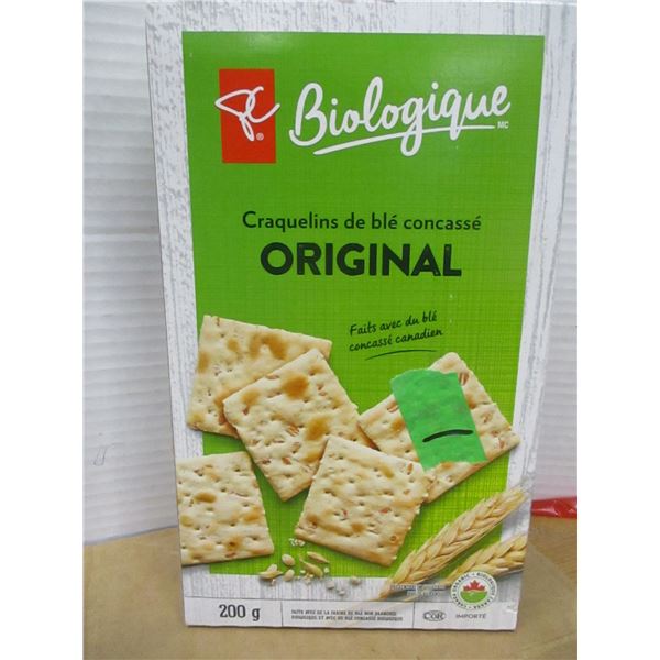 SHELF PULLS (AS IS):  ORIGINAL WHEAT CRACKERS (200G) - BOX