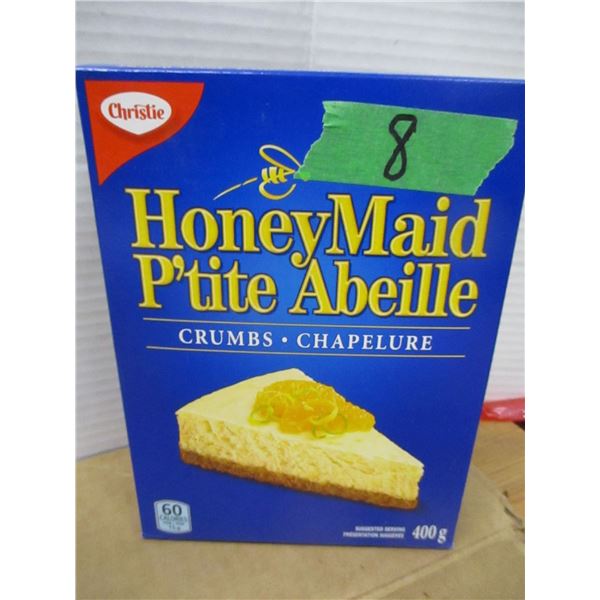 SHELF PULLS (AS IS):  HONEY MAID CRUMBS (400G) - BOX