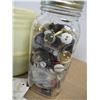 Image 3 : COLLECTABLE:  2 CONTAINERS OF BUTTONS