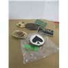 Image 1 : COLLECTABLE:  BAG C/W BELT BUCKLES