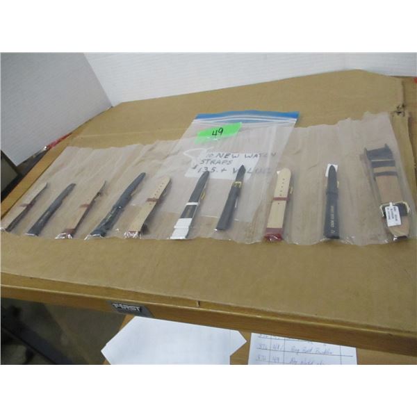 BAG C/W WATCH STRAPS