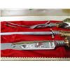 Image 3 : COLLECTABLE:  BONE HANDLE STYLE CARVING SET
