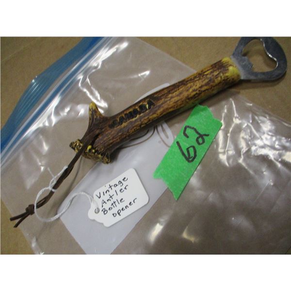 COLLECTABLE:  ANTLER BOTTLE OPENER