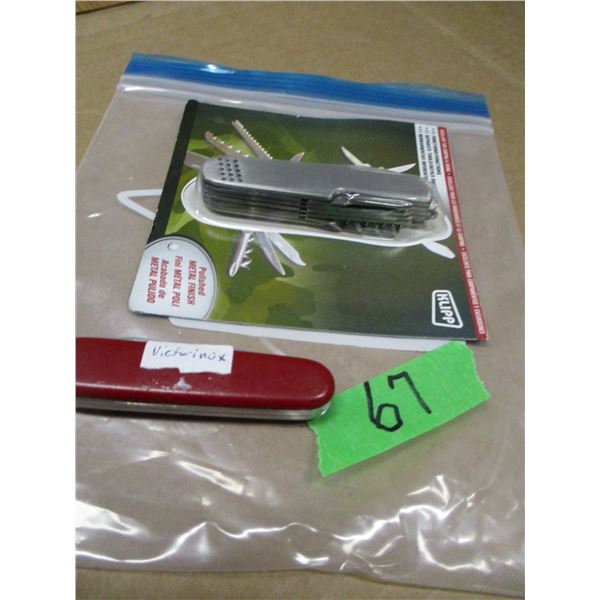 2 POCKET KNIVES