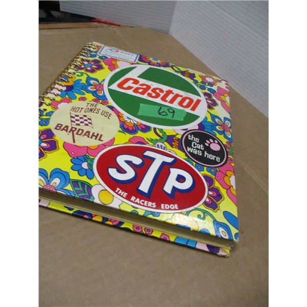 COLLECTABLE:  BOOK C/W STICKERS
