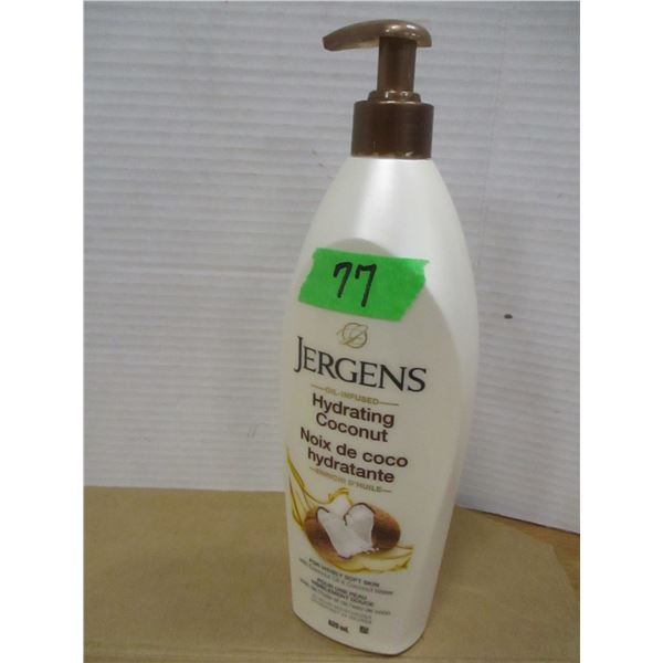 STORE CLOSE-OUT (AS IS):  JERGENS SKIN MOISTURIZER