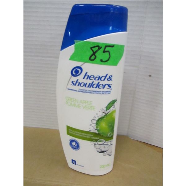 STORE CLOSE-OUT (AS IS):  HEAD & SHOULDERS GREEN APPLE SHAMPOO (700  ML)