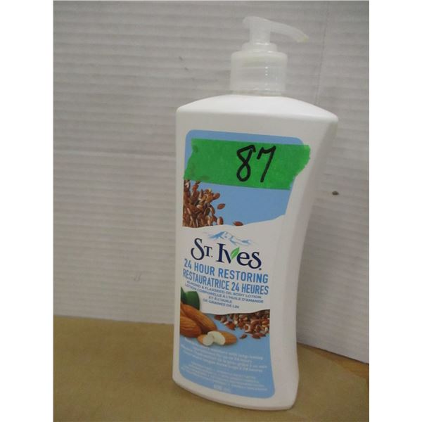 STORE CLOSE-OUT (AS IS):  ST. IVES BODY LOTION (600 ML)