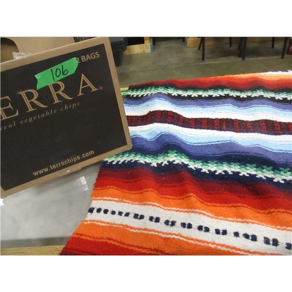 THROW MATS (APPROX. 4' X 6')