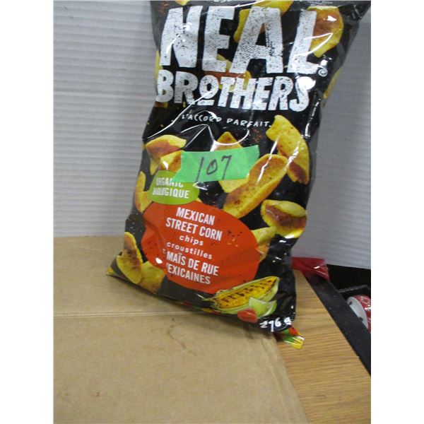 SHELF PULLS (AS IS):  NEAL BROS MEXICAN CORN CHIPS (276G)